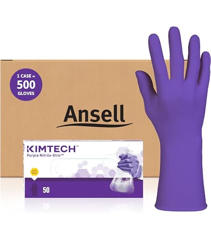 Amazon.com: Halyard Health Purple Nitrile Glove, X-Small - 1000/CS